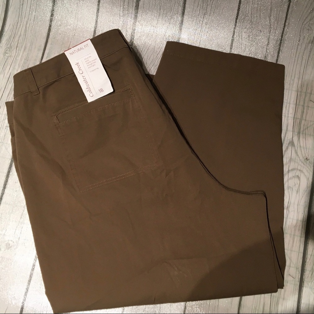 Coldwater Creek Crop Pant | NWT | 18